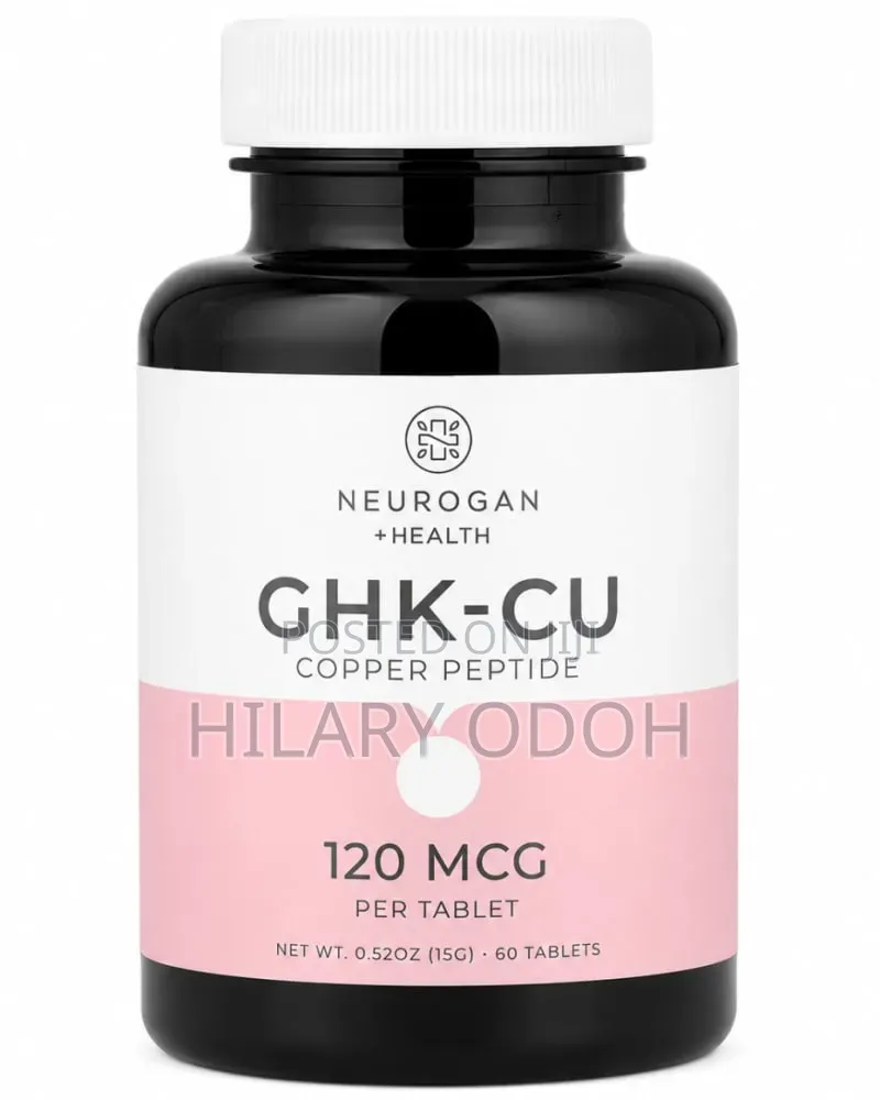 Health Copper Peptide GHK-CU, 120 McG, 60 Tablets