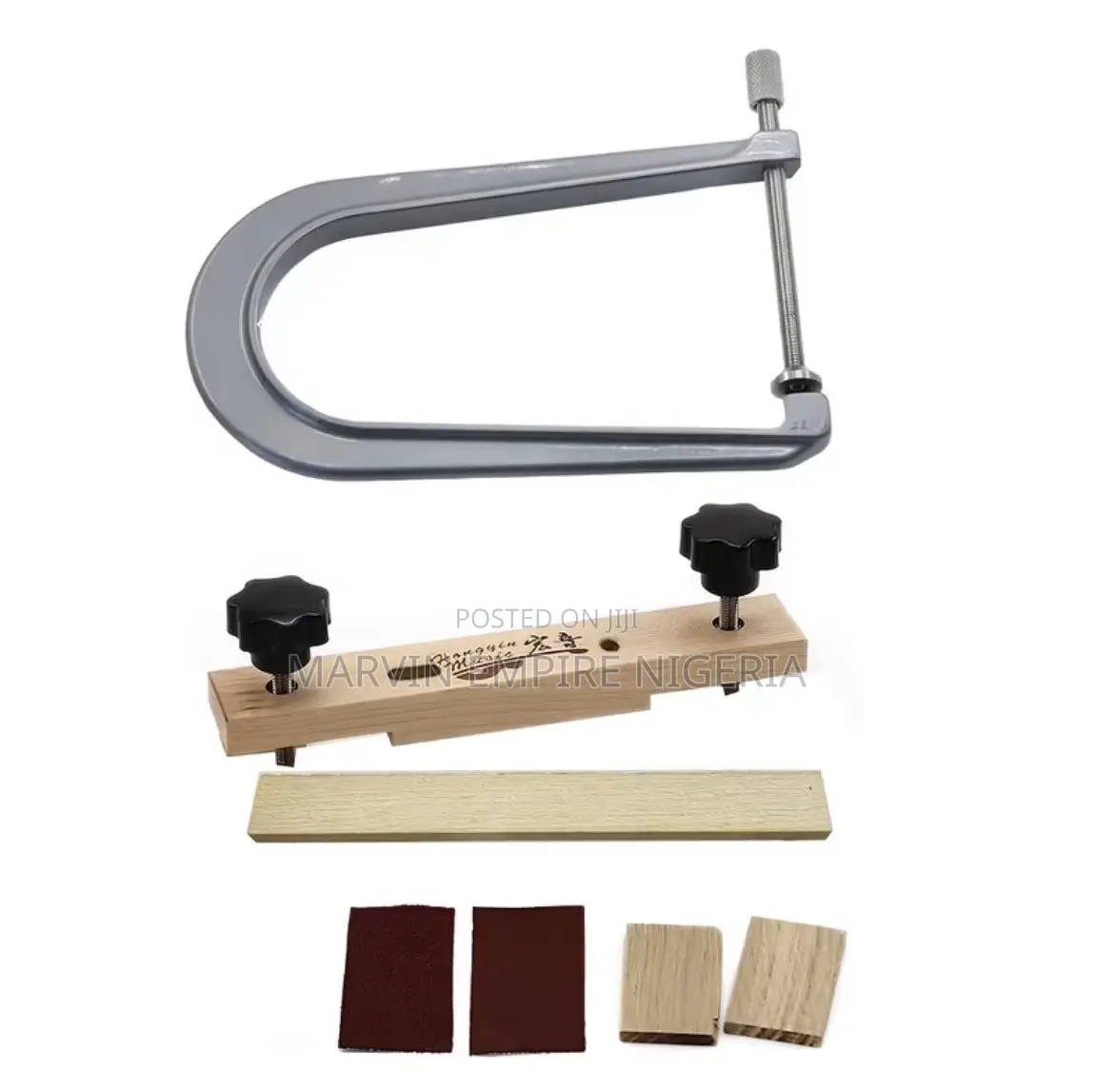Aluminum Alloy Acoustic Guitar Bridge Repair Tool 180G Clamp Bond