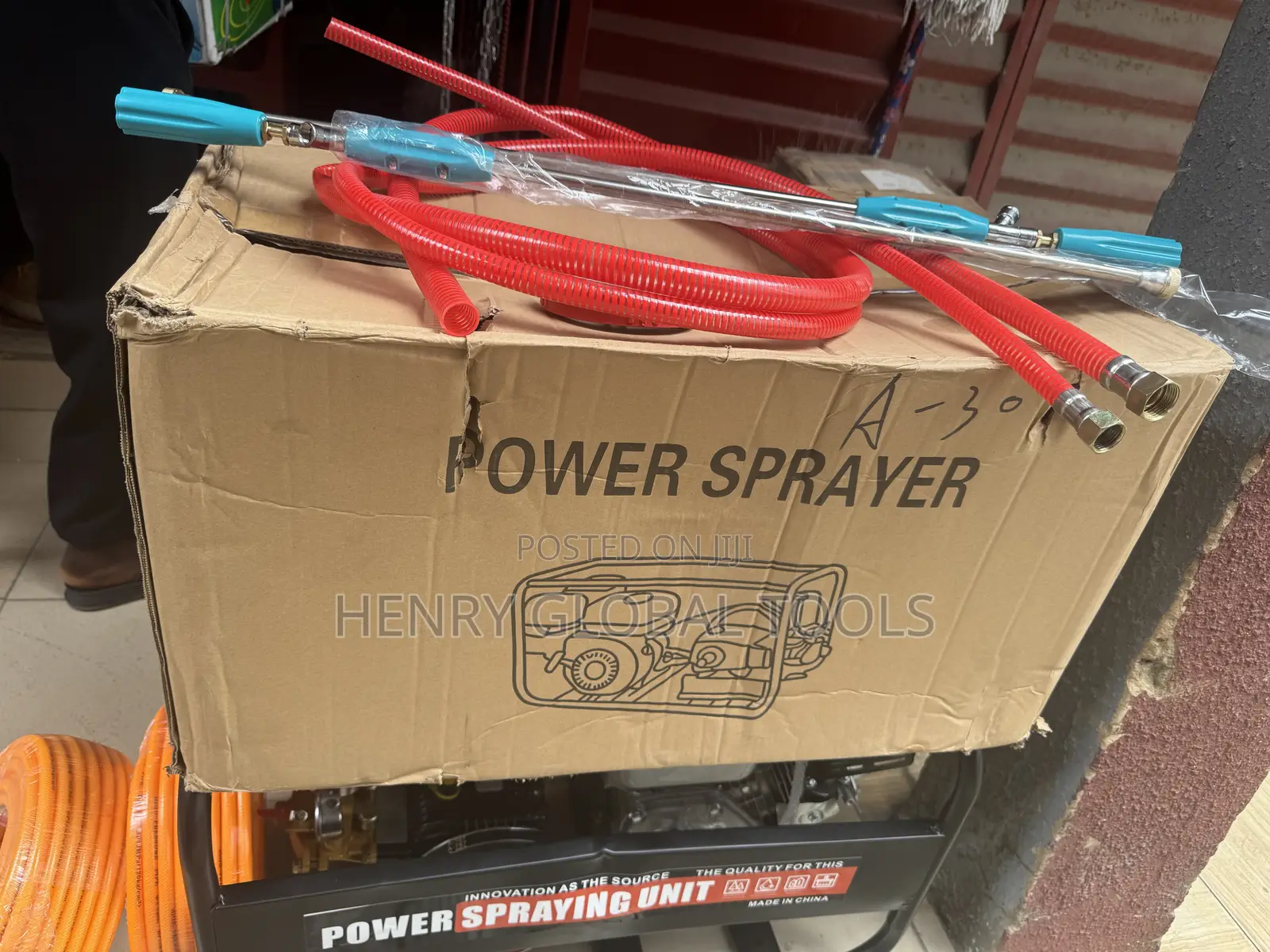 Petrol Power Sprayer – Heavy-Duty Agricultural & Cleaning Pump