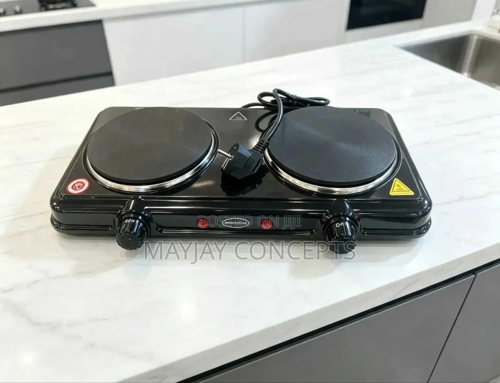 MARTS MAC MM-11079 Double Hot Plate 2000W | 2 Electric Burners