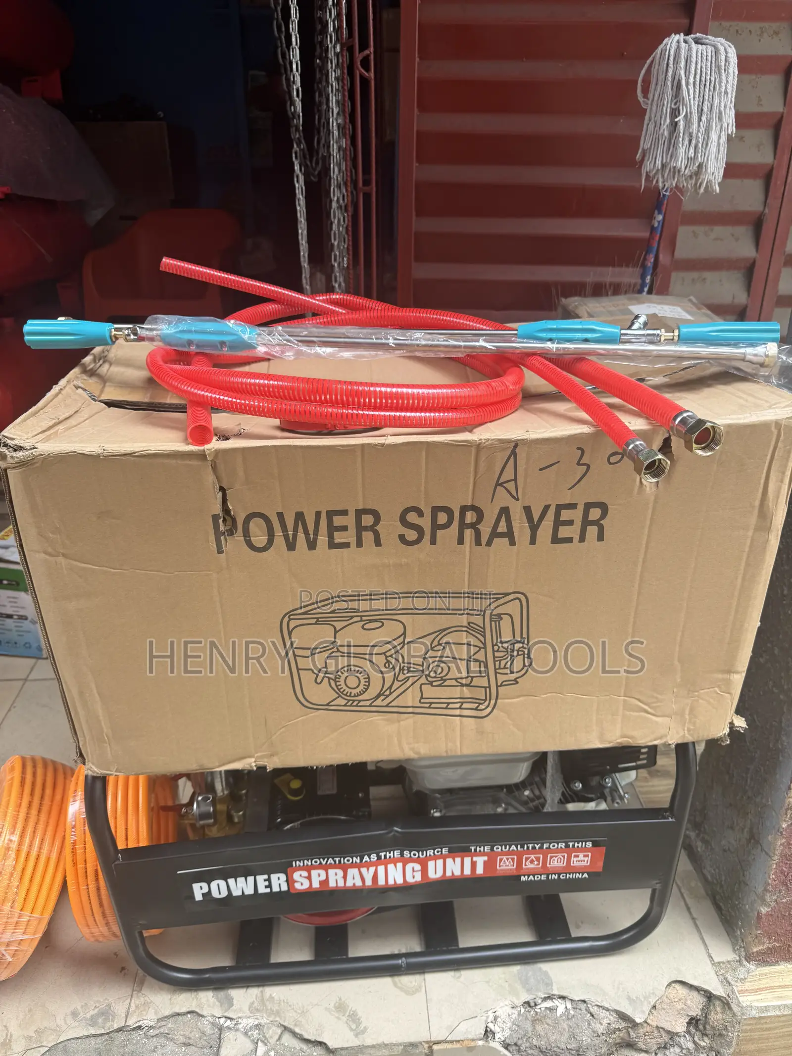 Petrol Power Sprayer – Heavy-Duty Agricultural & Cleaning Pump