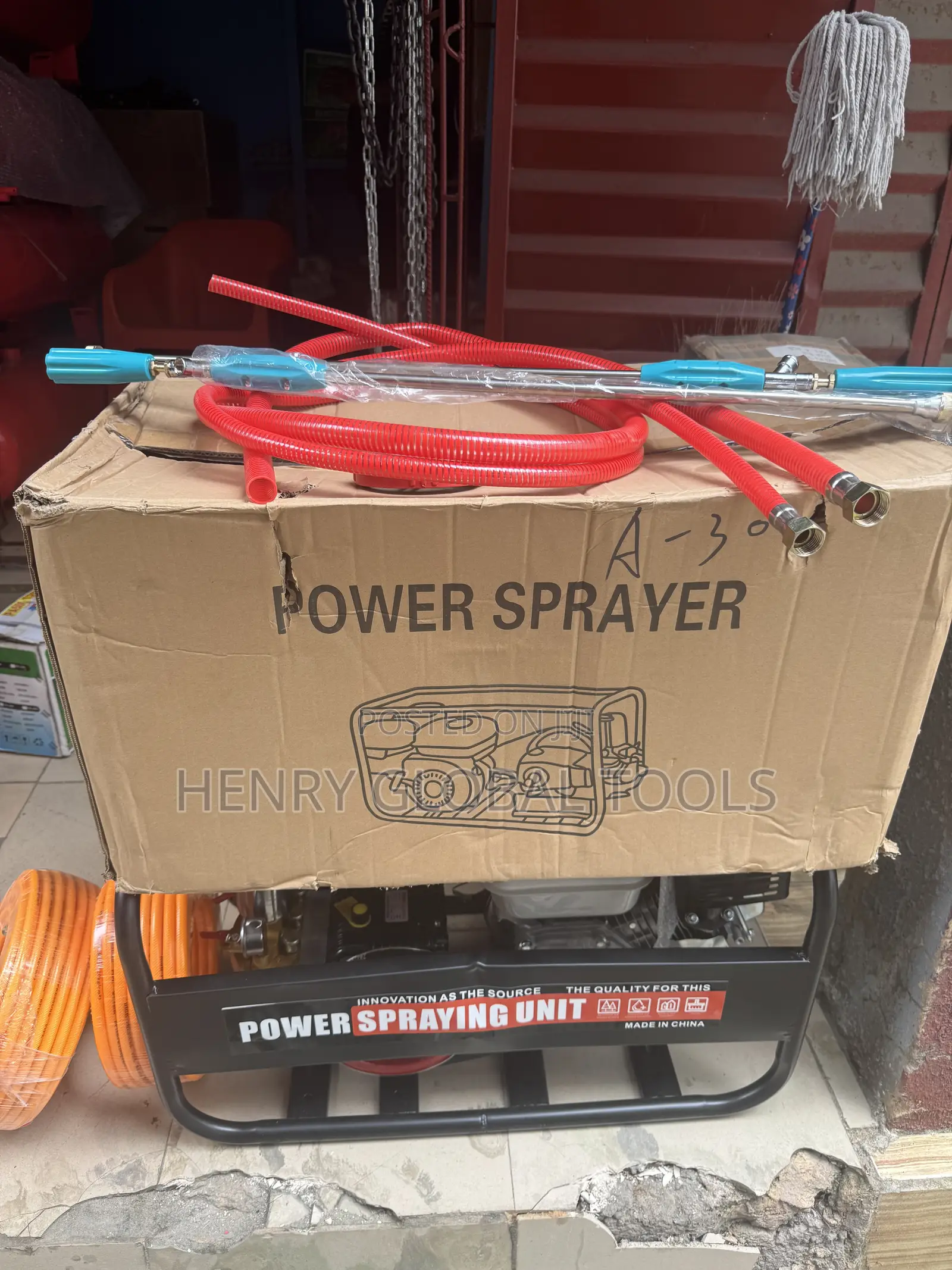 Petrol Power Sprayer – Heavy-Duty Agricultural & Cleaning Pump