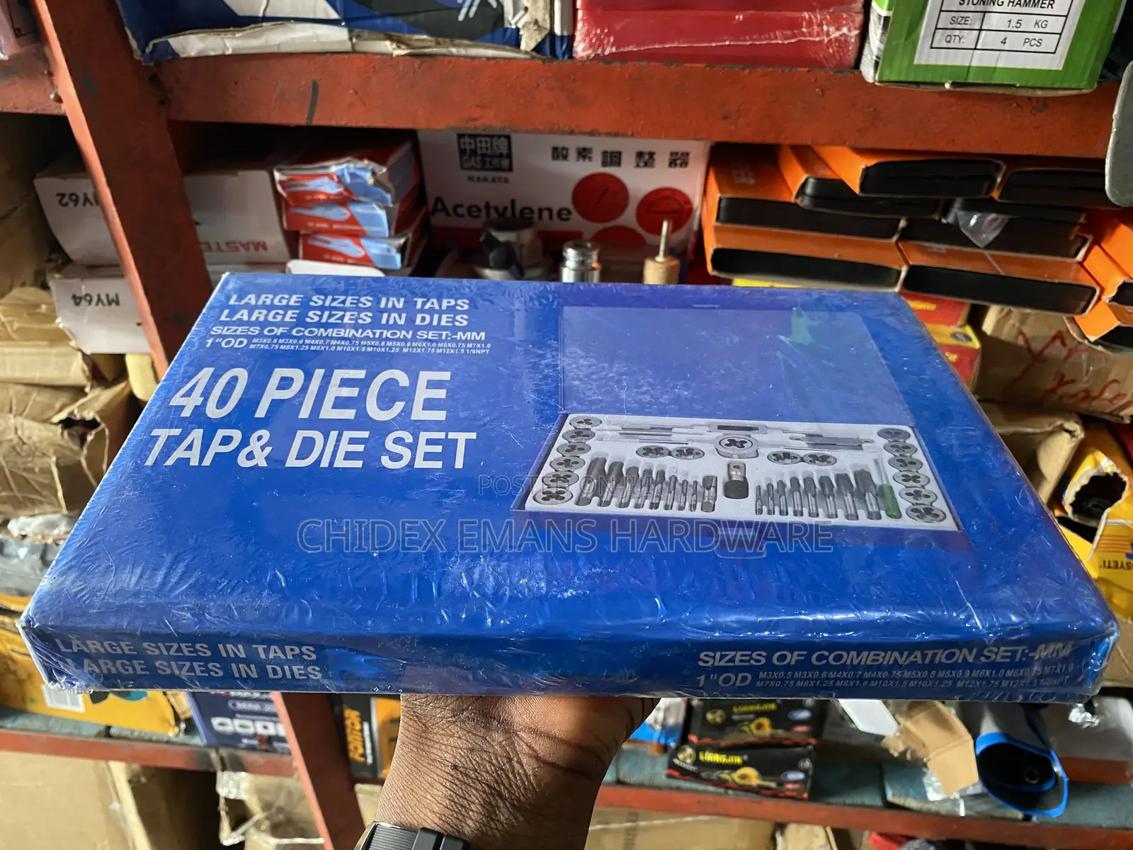 40 Piece Tap & Die Set
