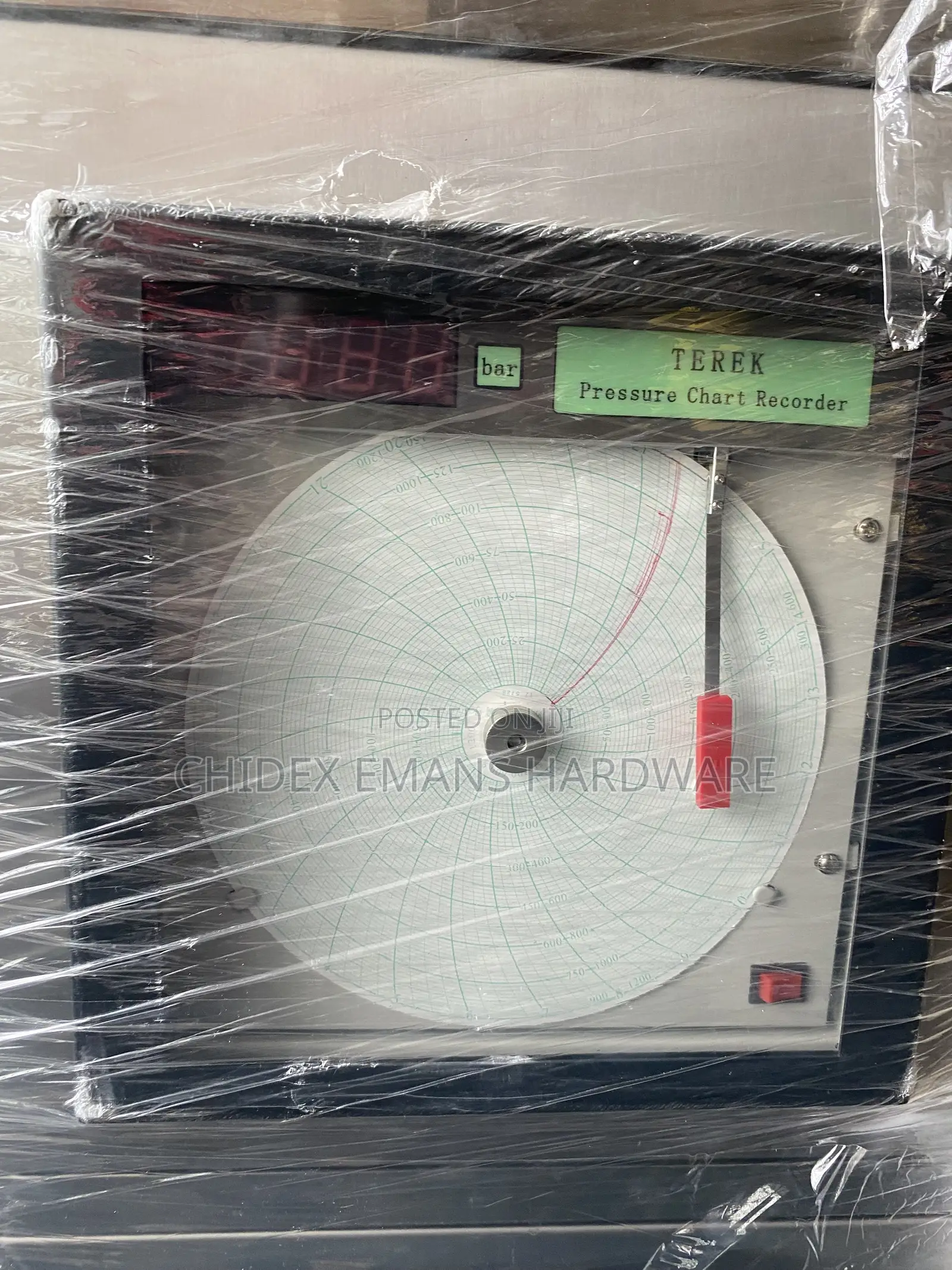Terek Dual-Pen Circular Chart Recorder/Pressure Test Unit
