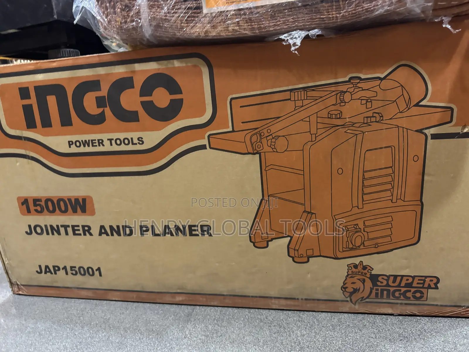 INGCO 1500W Jointer & Planer – JAP15001