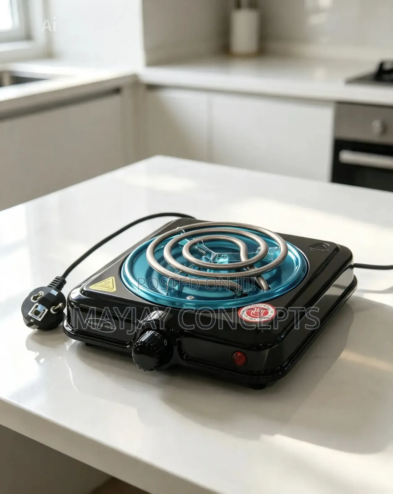 MARTS MAC 1000W Single Hot Plate | Fast & Easy Cooking