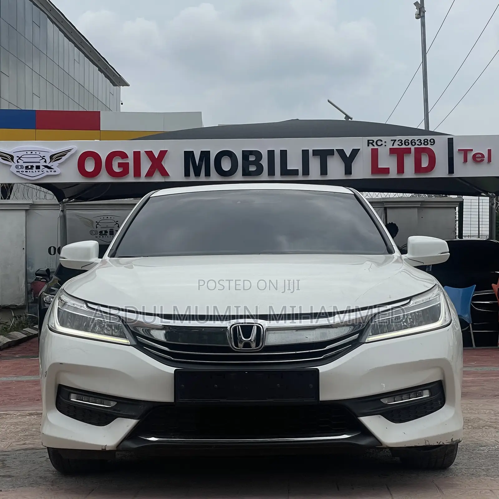 Honda Accord 2016 White