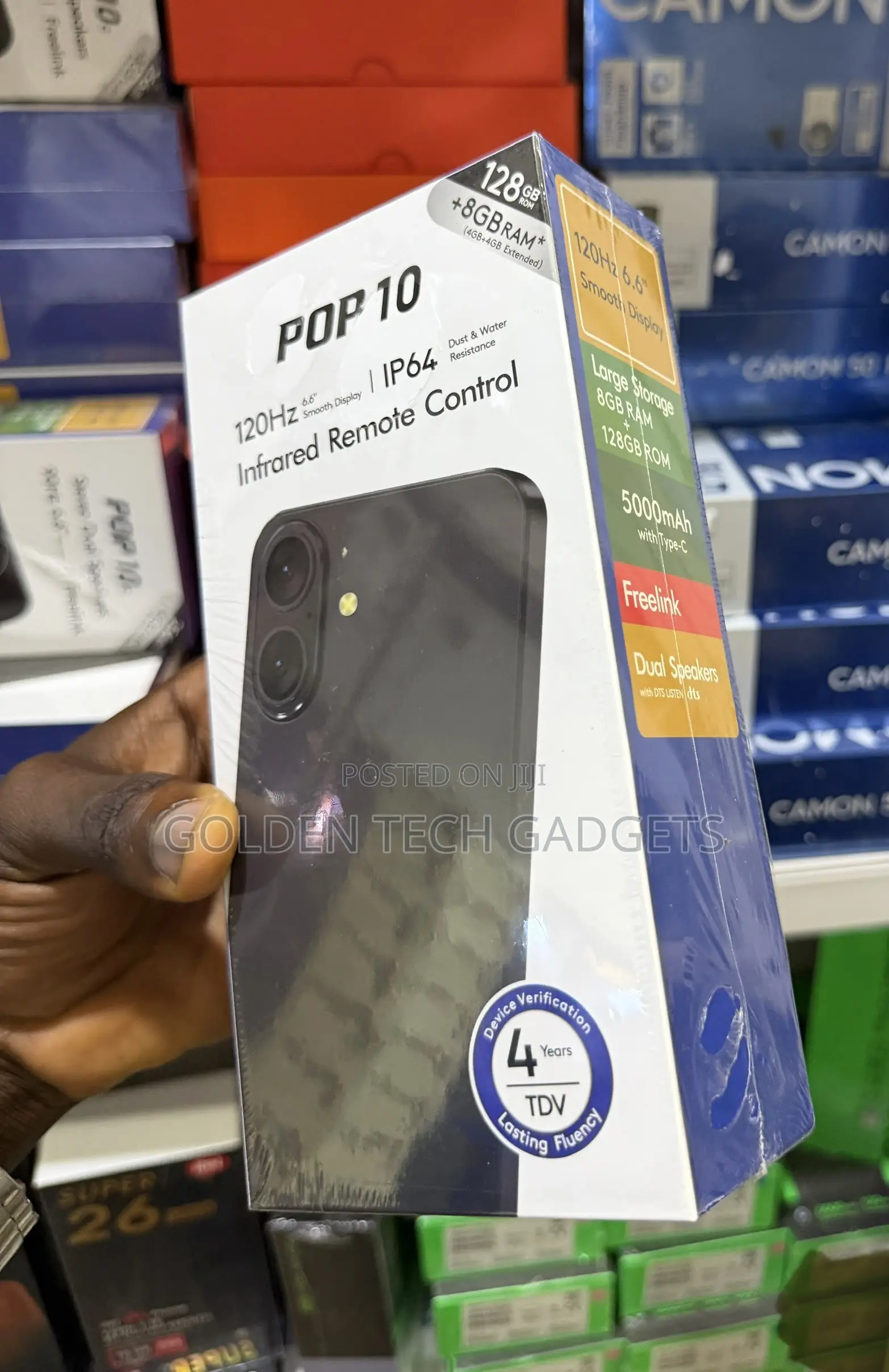 New Tecno Pop 10 128 GB