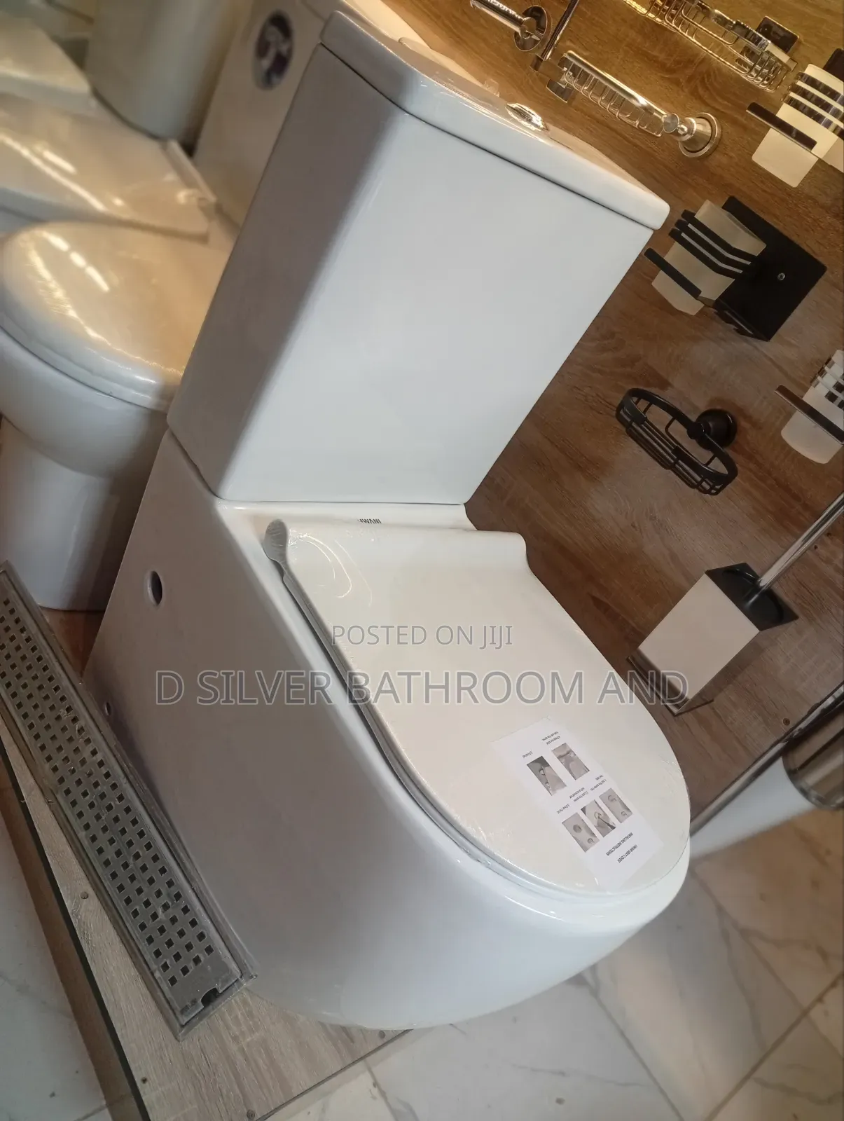 Back-to-Wall Executive Water Closet Toilet Set