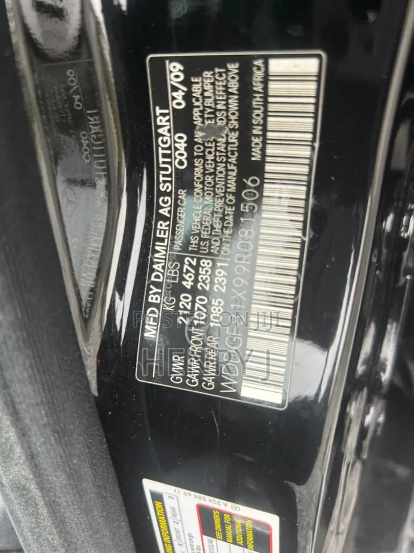 Mercedes-Benz C300 2009 Black