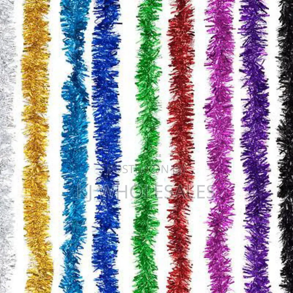 Christmas Tinsel – Festive Tree & Home Decoration
