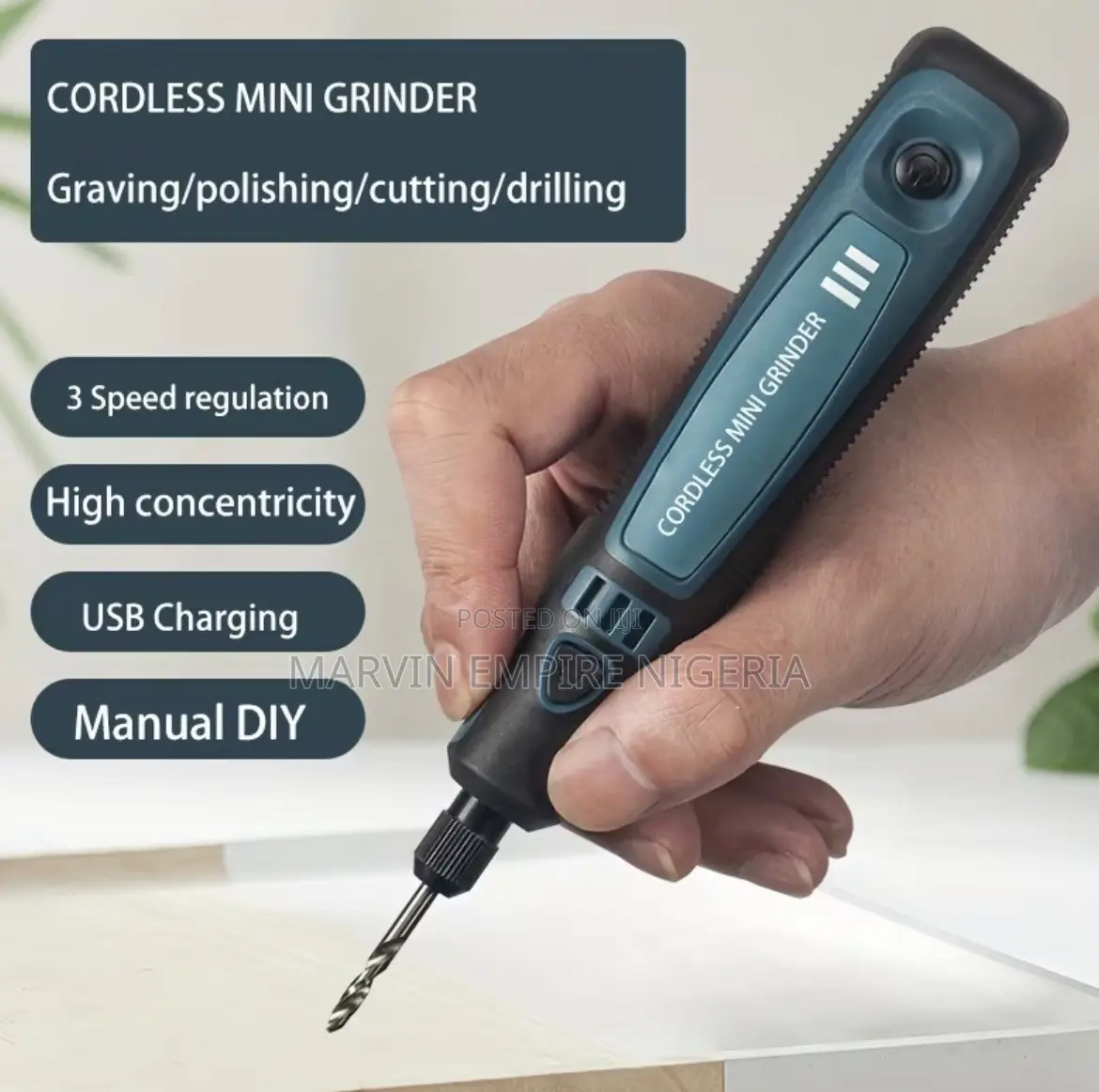 DIY Household Mini Electri Grinder Handheld Engraving Rechargeable Pen