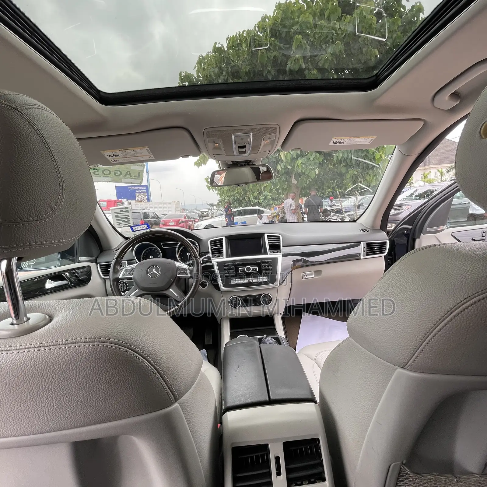 Mercedes-Benz M Class ML350 4dr SUV (3.5L 6cyl 7A) 2015 Blue