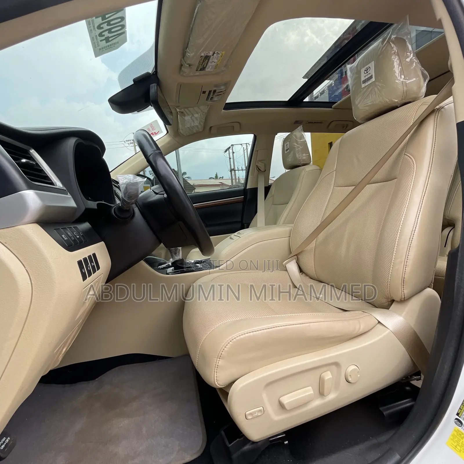 Toyota Highlander Limited 4x4 V6 (3.5L 6cyl 8A) 2017 White