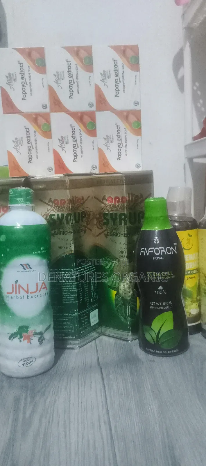 -Faforon, Juvenate Stem Cell, Jinja Extracts&Apollo Noni