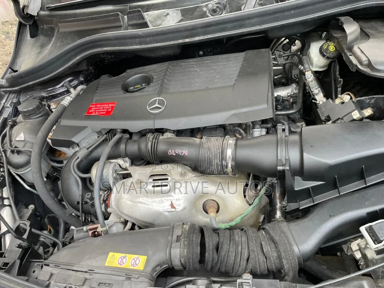 Mercedes-Benz B-Class B180 Petrol 2015 Black