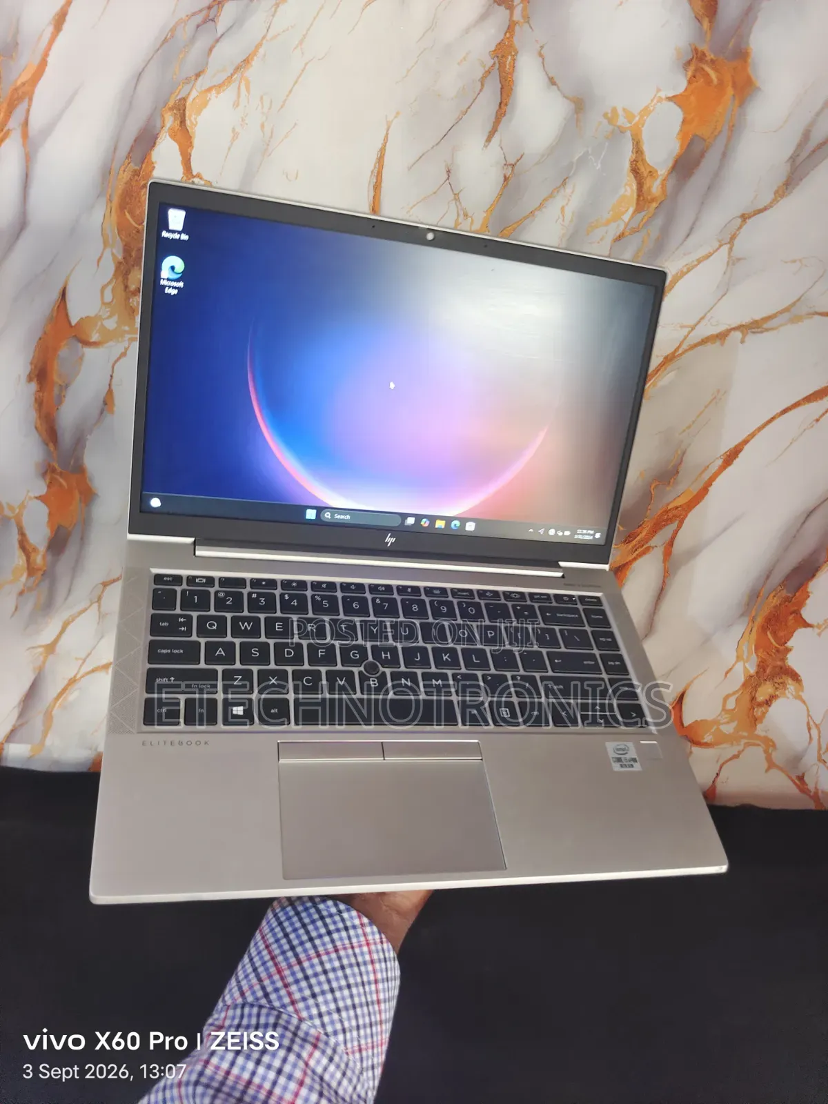Laptop HP EliteBook 840 G7 8GB Intel Core i7 SSD 256GB