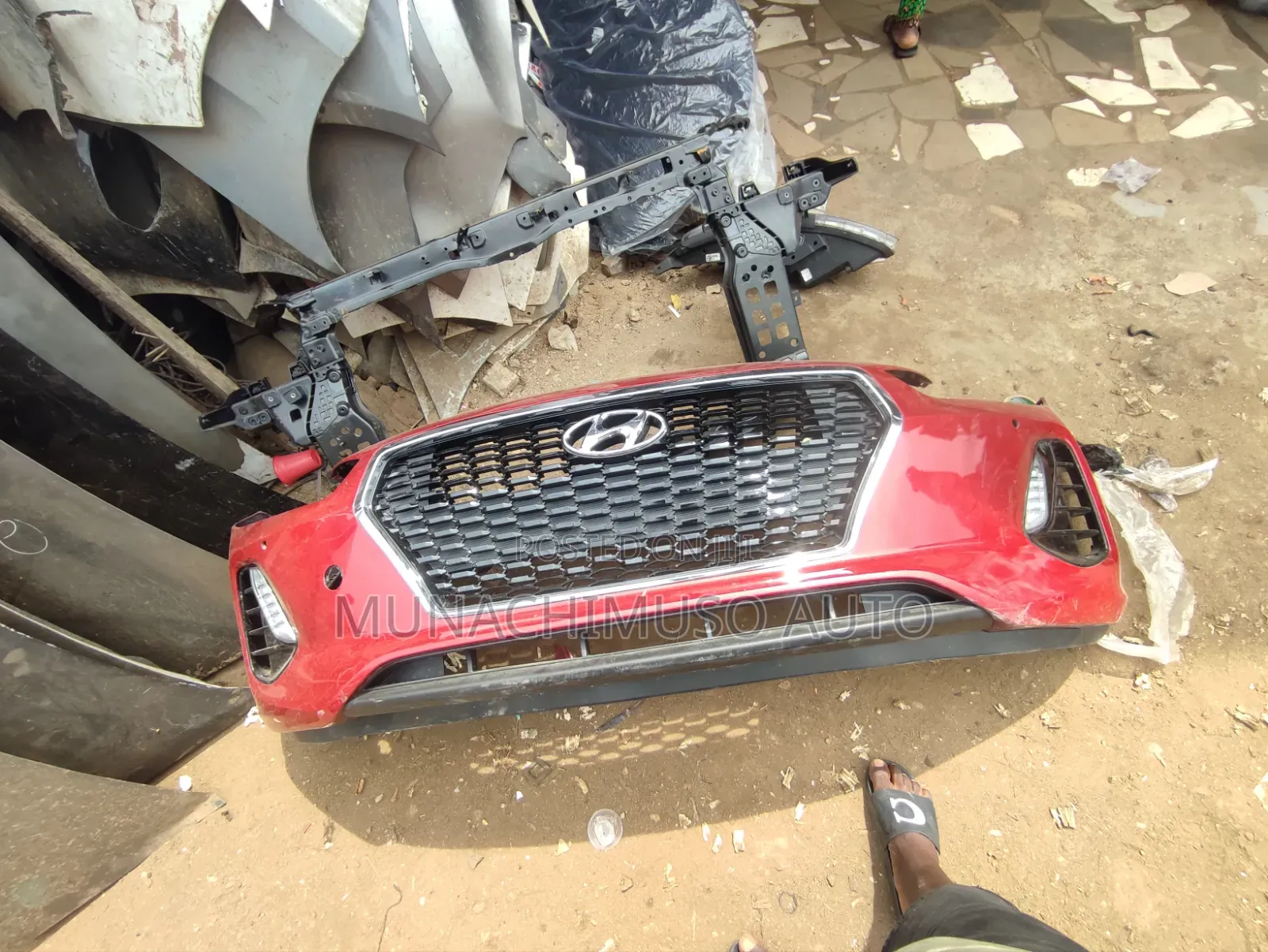 Complete Front Bumper Hyundai Elantra GT 2018/19