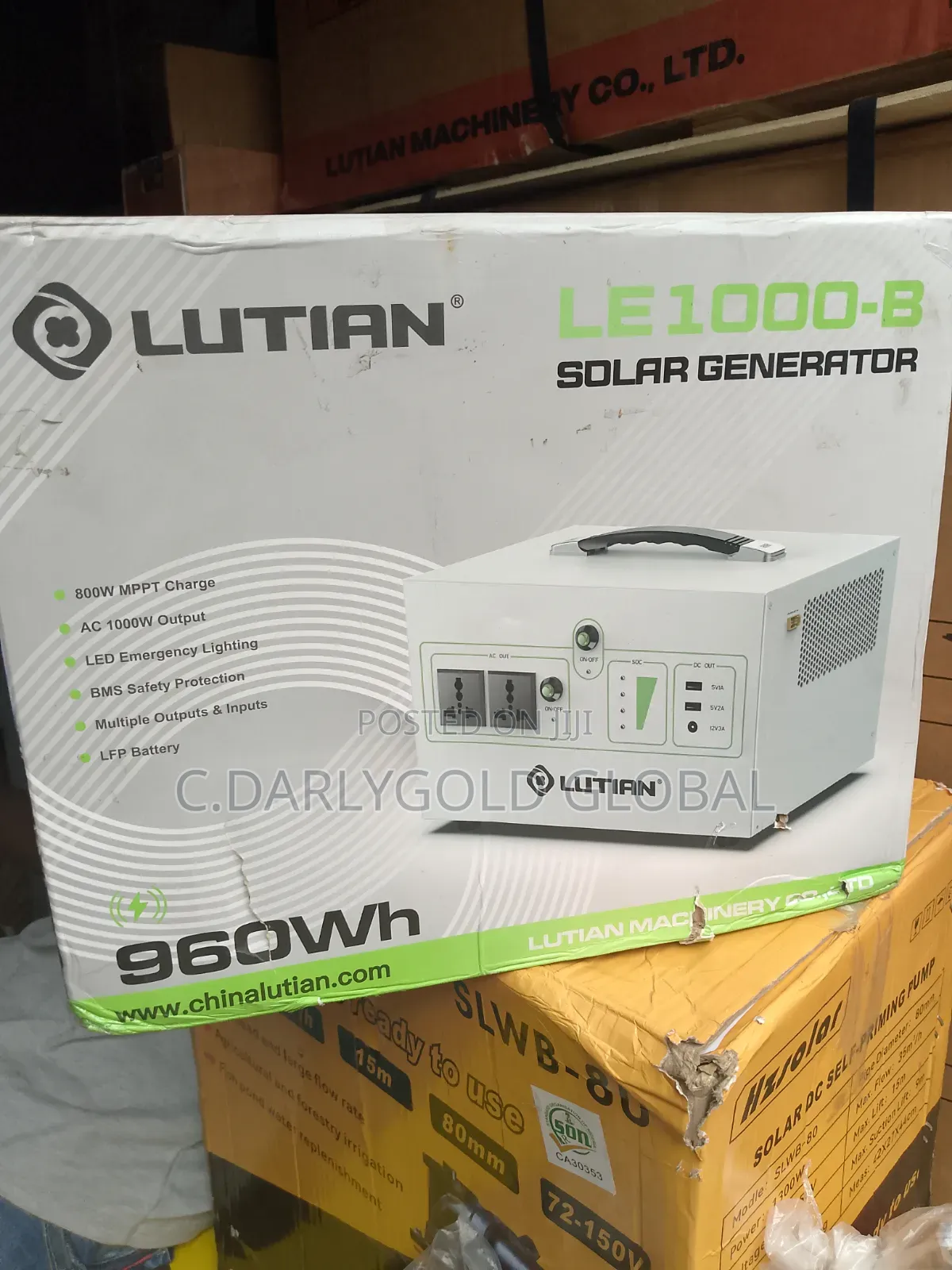 Lutian 960kwh Solar Generator/1000w Inverter