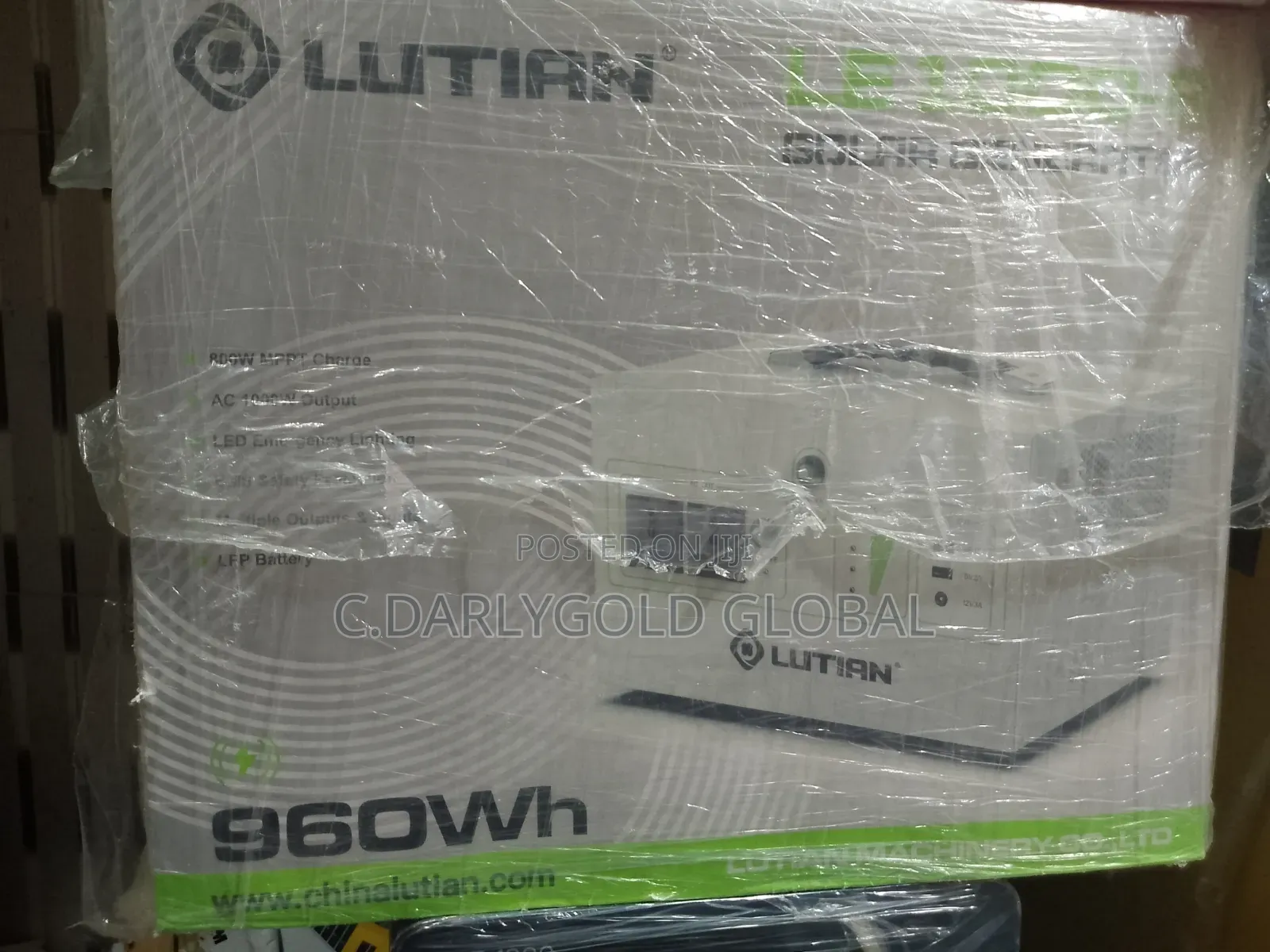 Lutian 960kwh Solar Generator/1000w Inverter