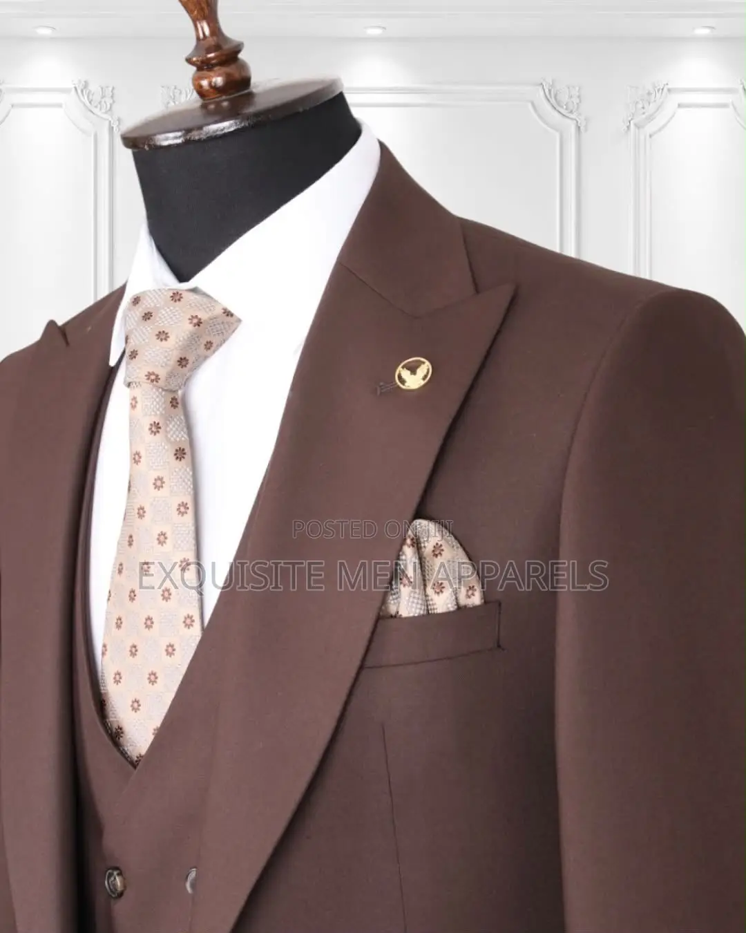 Italian Made Mario Casas Corporate Men Suit