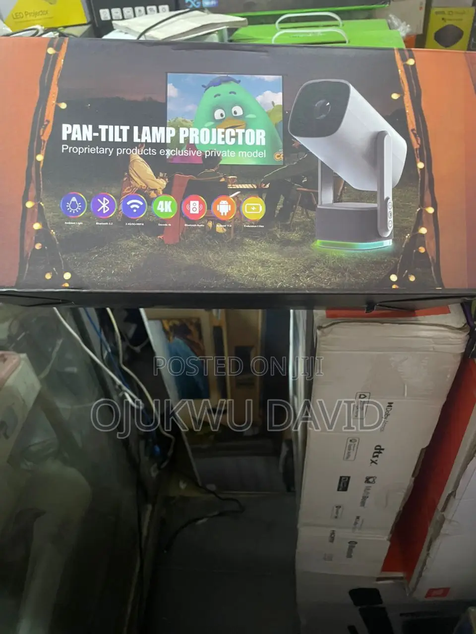 Pan Tilt Lamp Projector
