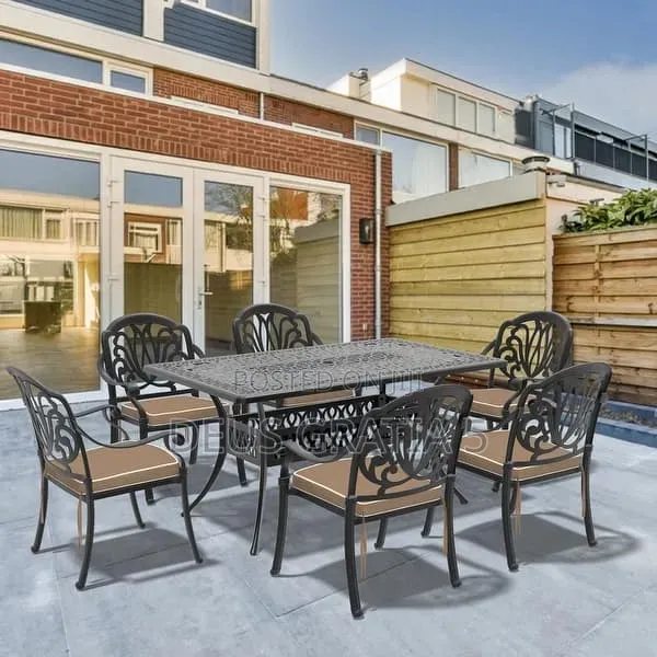 Iron Outdoor Restaurant Chair