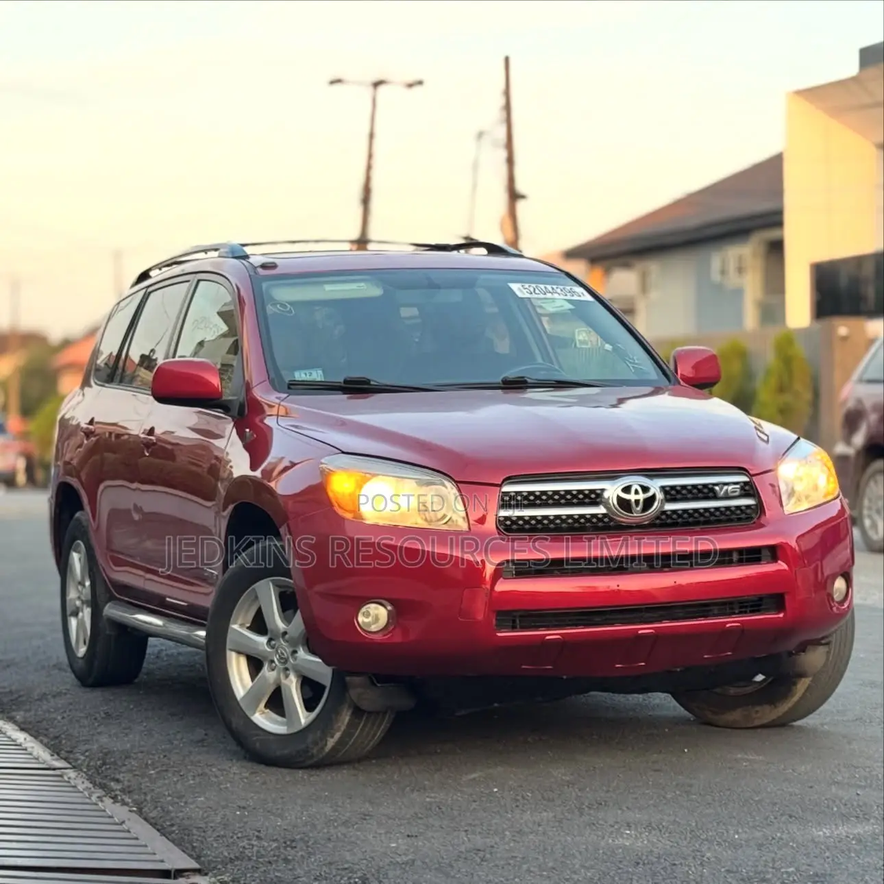 Toyota RAV4 Limited V6 4x4 2008 Red