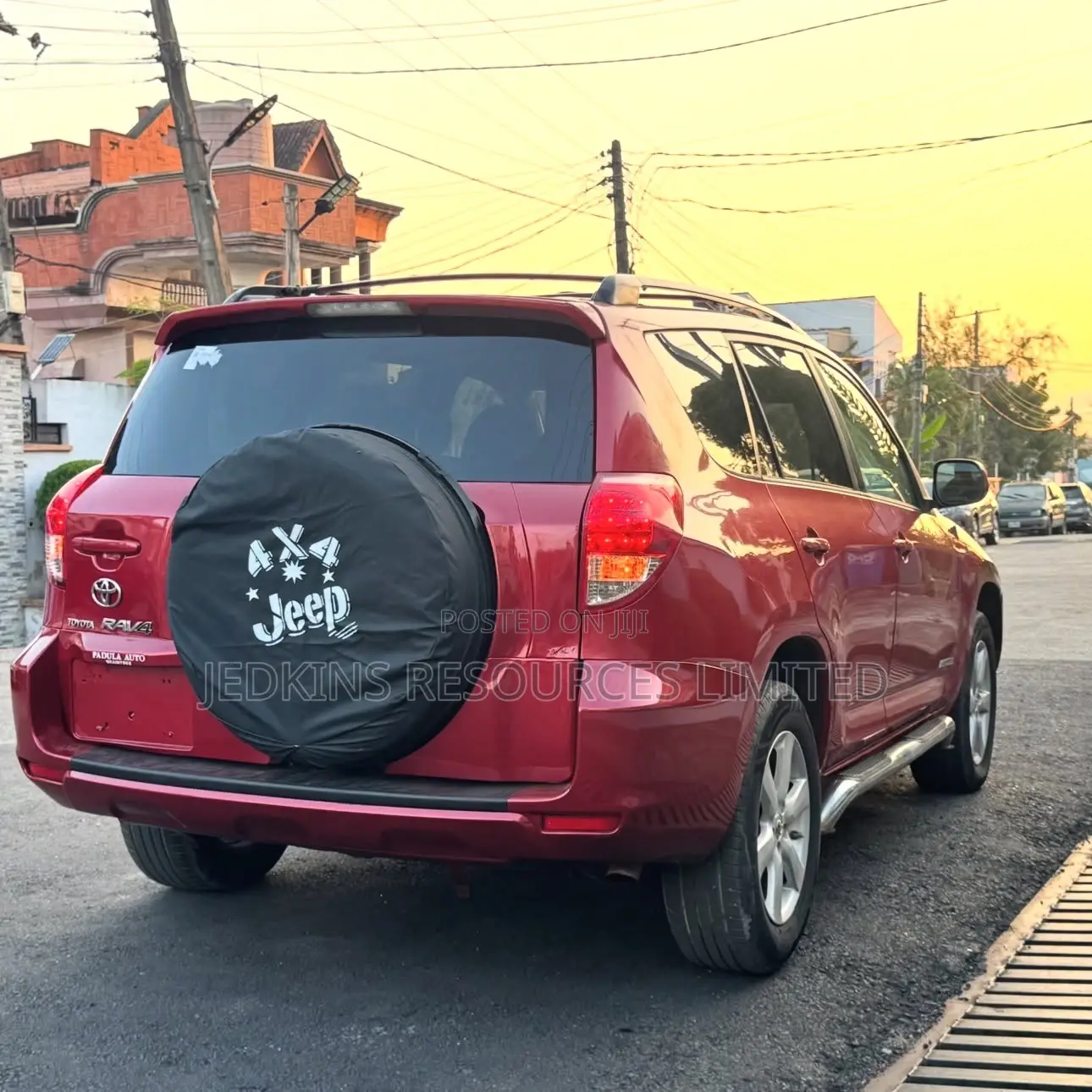 Toyota RAV4 Limited V6 4x4 2008 Red