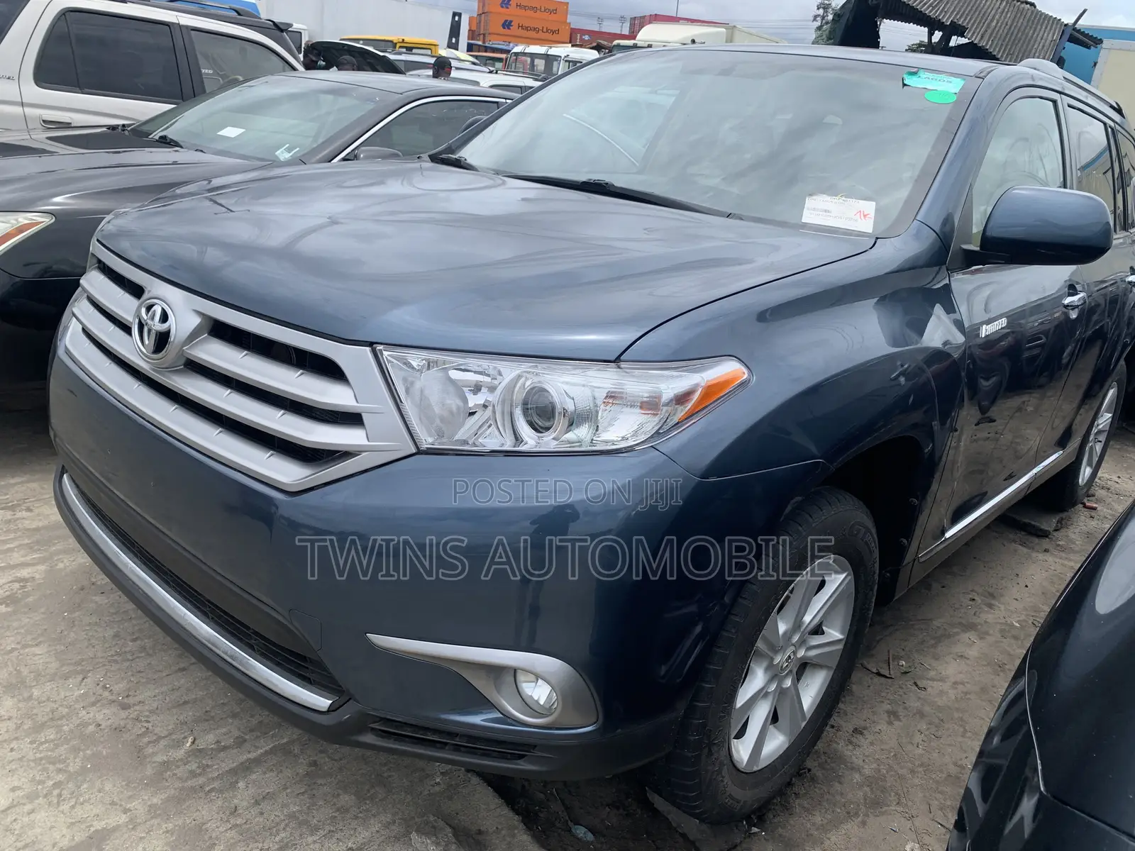 Toyota Highlander Limited 3.5l 4WD 2013 Blue