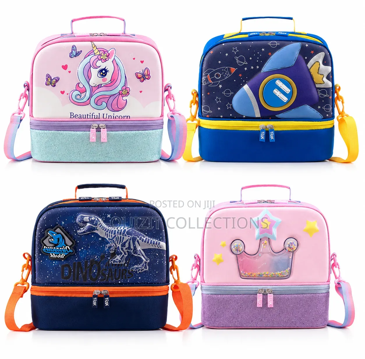 Insulated Dual Lunch Bag