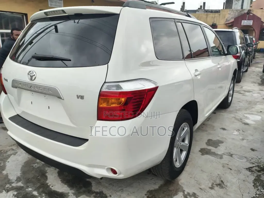 Toyota Highlander 2008 White