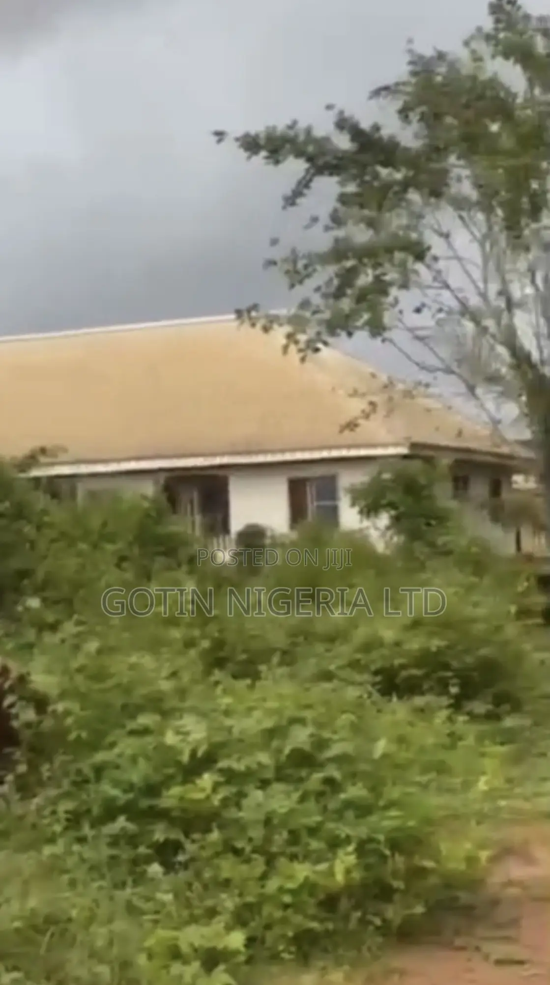 100×100ft Land 200ft From Arougba Tarred Road