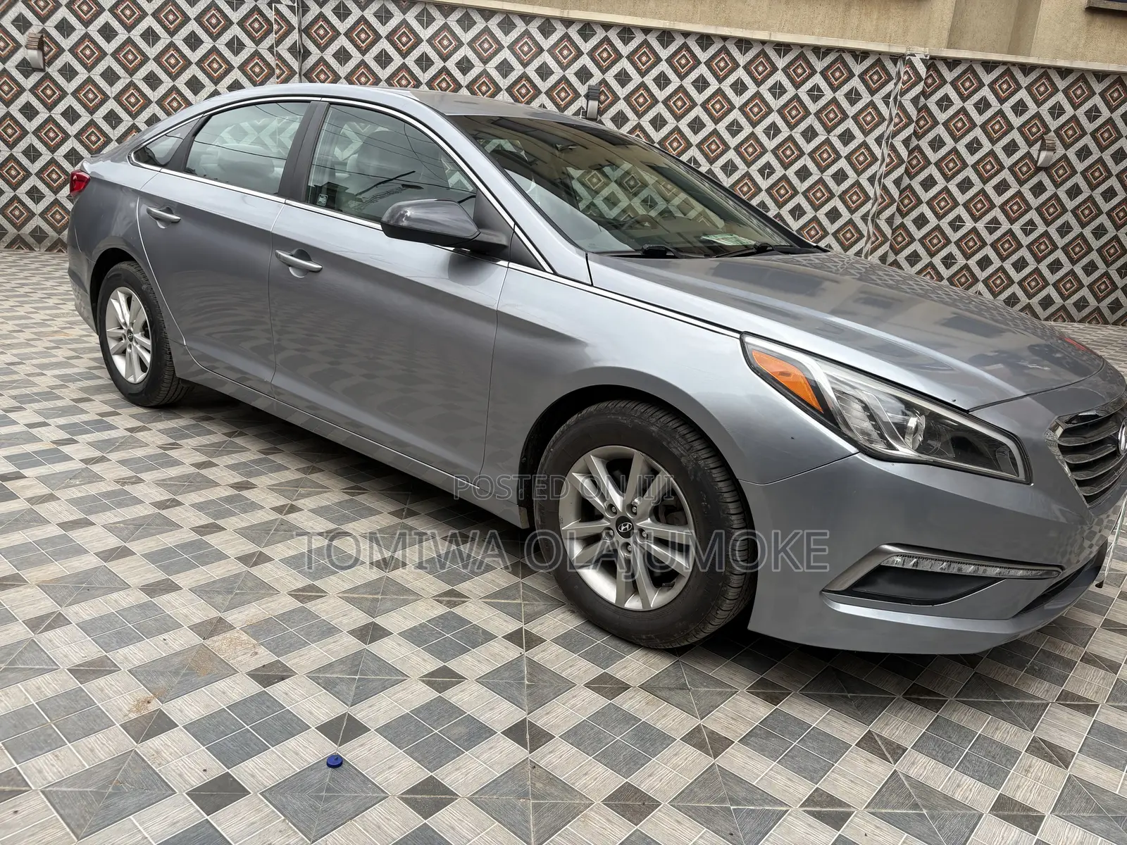 Hyundai Sonata Limited 4dr Sedan (2.4L 4cyl 6A) 2015 Gray
