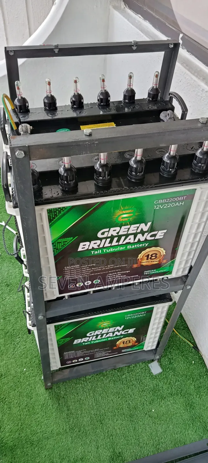 Tall Big Tubular 220ah 12v Battery