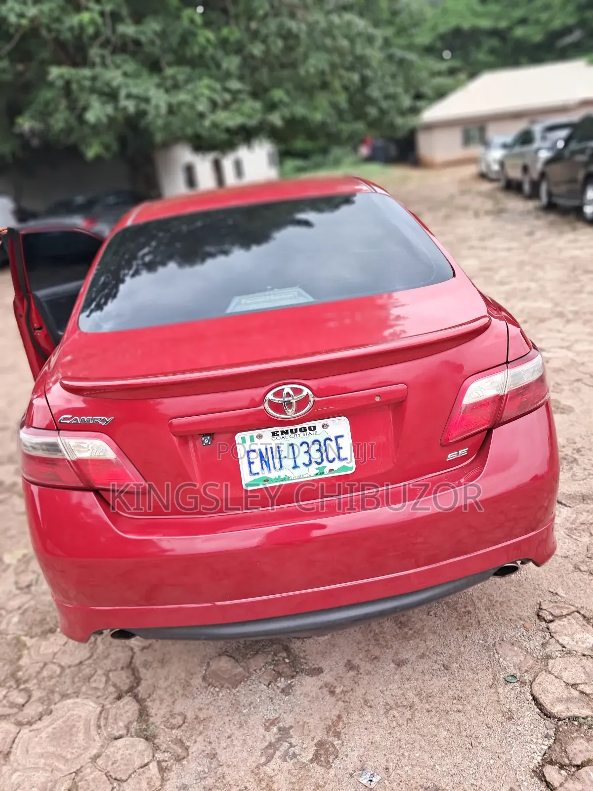 Toyota Camry 2008 Red