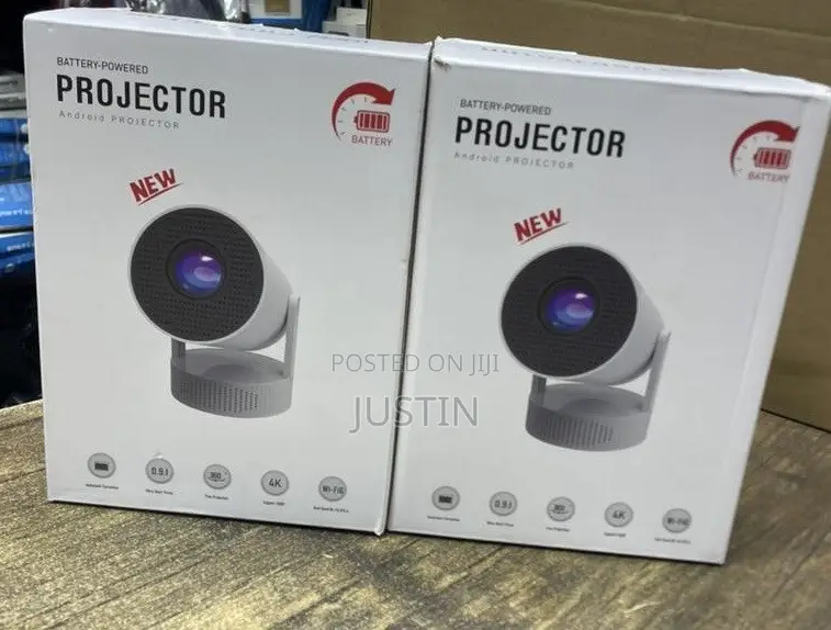 Rechargeable Android Projector With Netflix, and Youtube Features