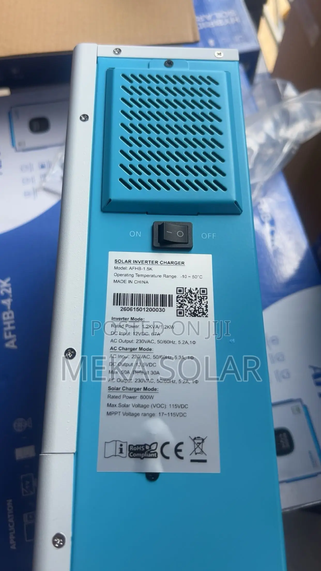 Africell 1.5kva - 12v Hybrid Inverter