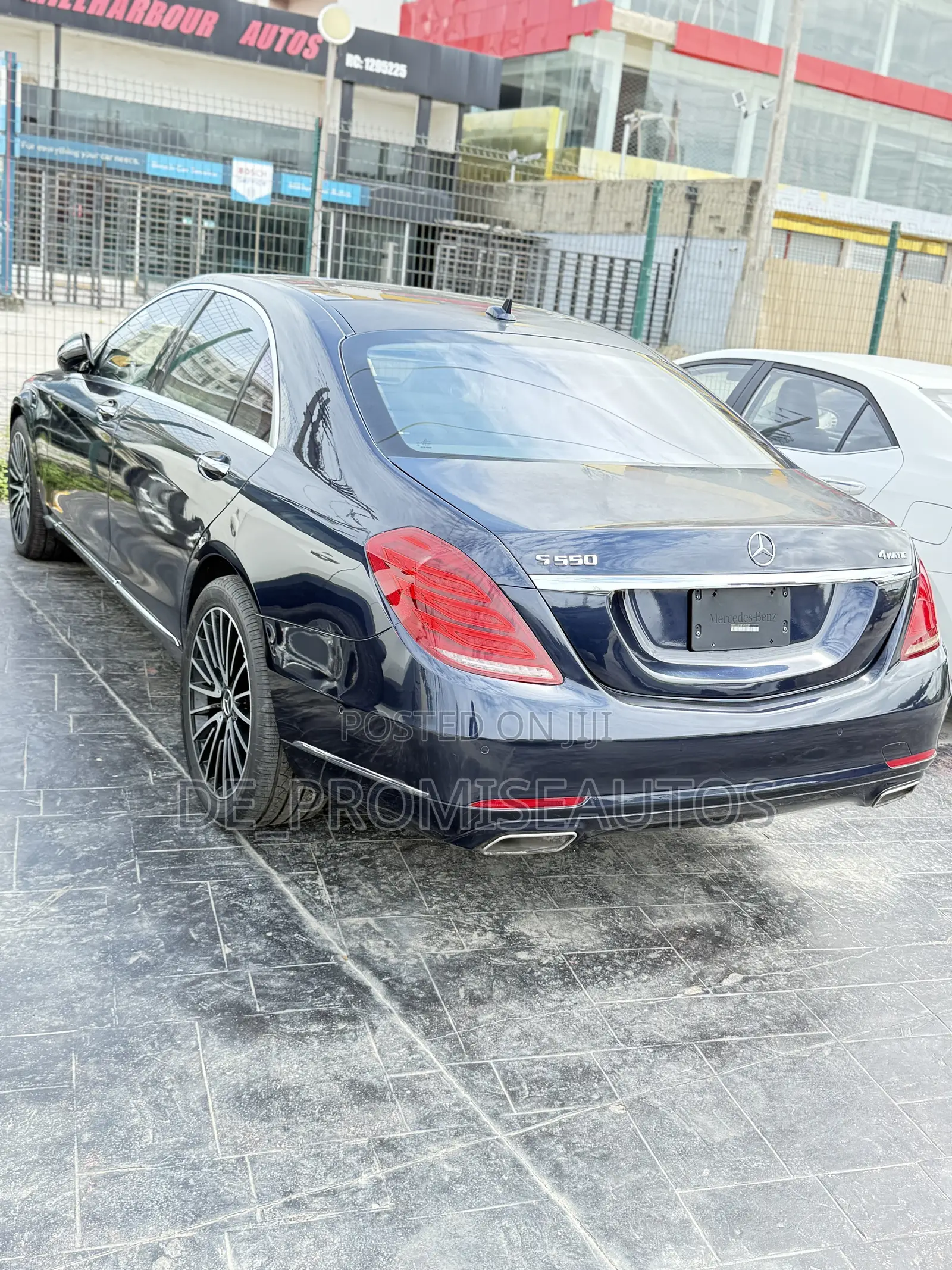 Mercedes-Benz S-Class S 550 4MATIC 2015 Blue