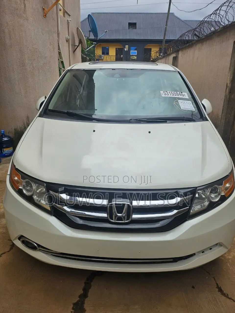 Honda Odyssey EX-L w/Navigation 4dr Minivan (3.5L 6cyl 6A) 2015 White