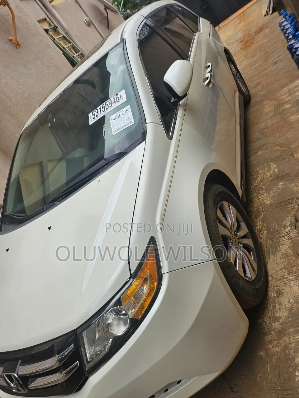 Honda Odyssey EX-L w/Navigation 4dr Minivan (3.5L 6cyl 6A) 2015 White