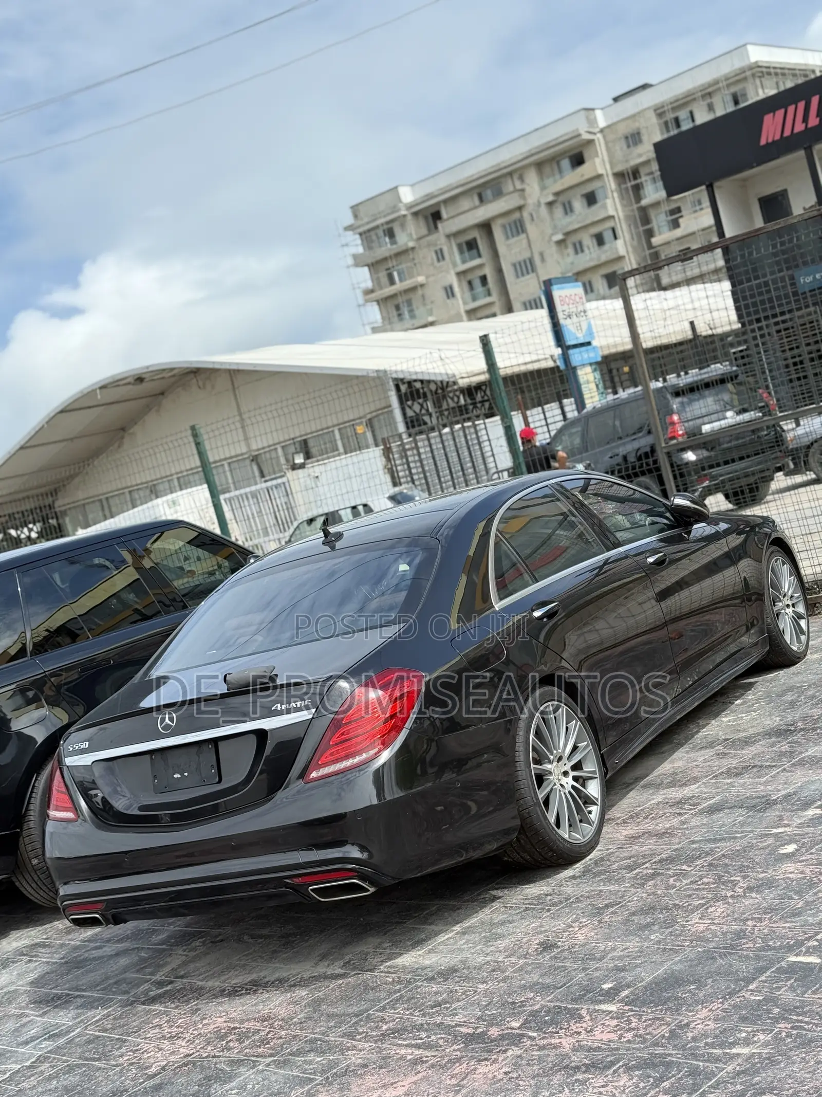 Mercedes-Benz S-Class S 550 4MATIC 2015 Black