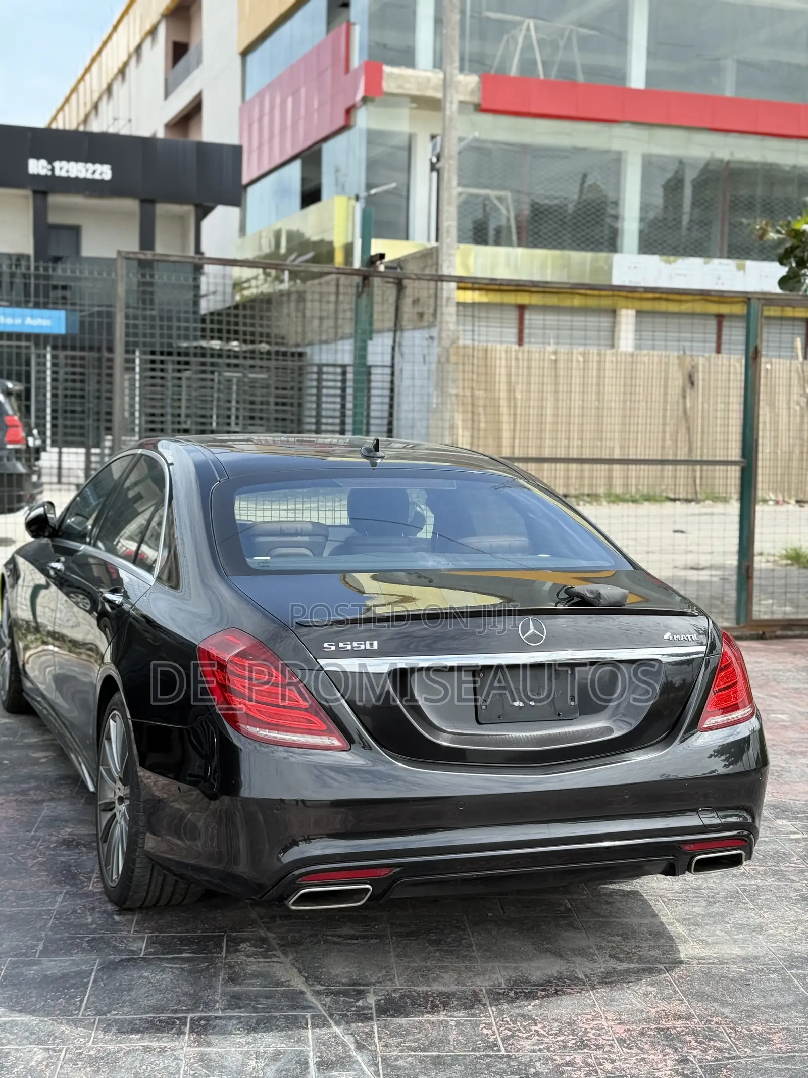Mercedes-Benz S-Class S 550 4MATIC 2015 Black