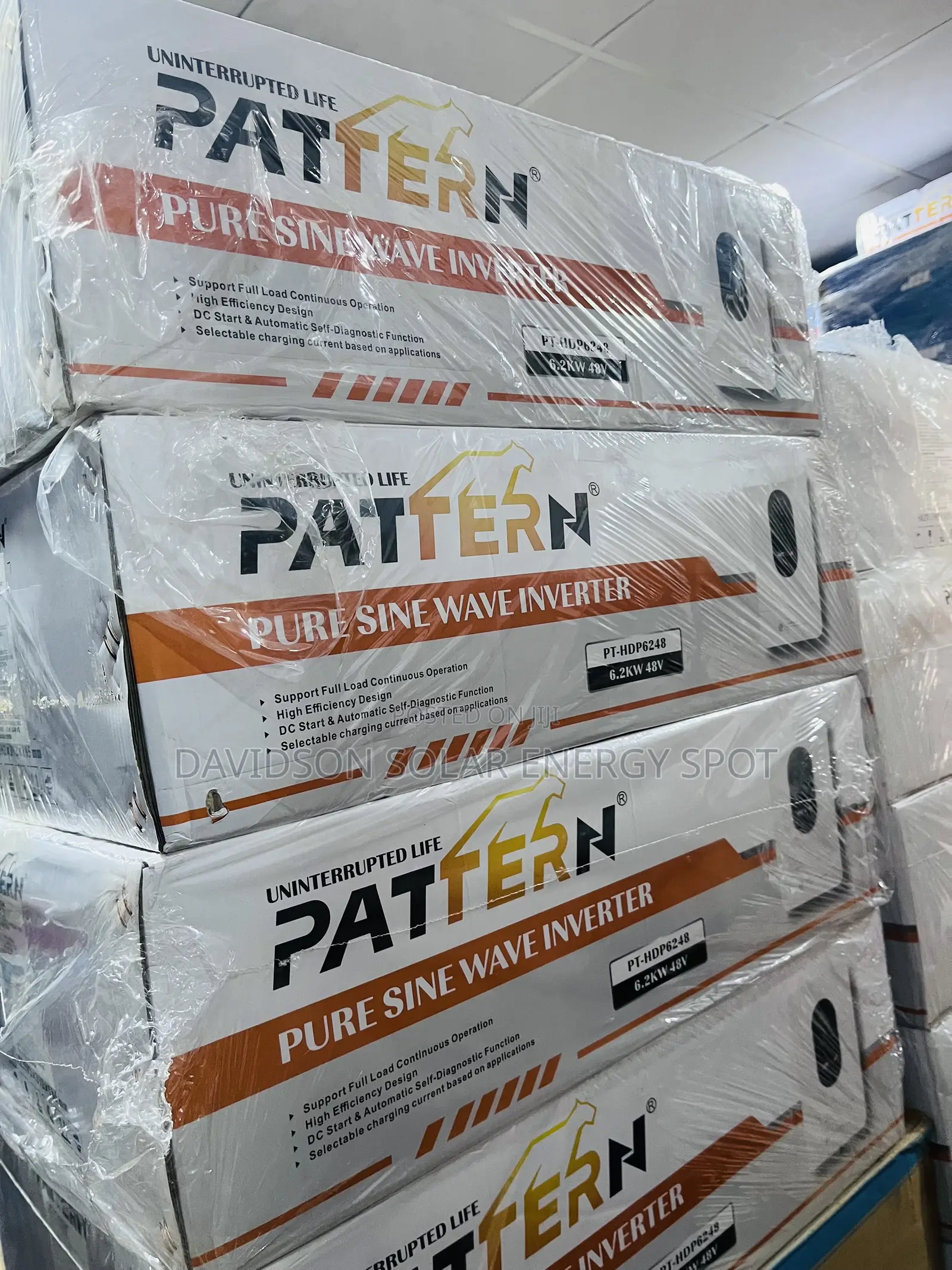 6.2kva 48v Pattern Solar Lithium Ion Battery