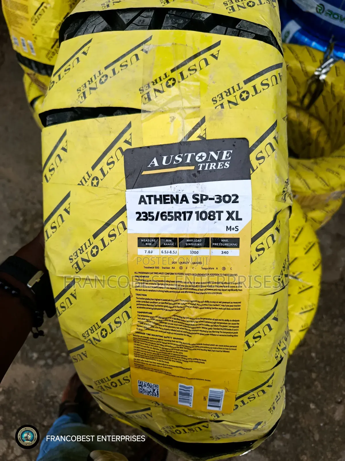 235/65r17 Austone Tyre