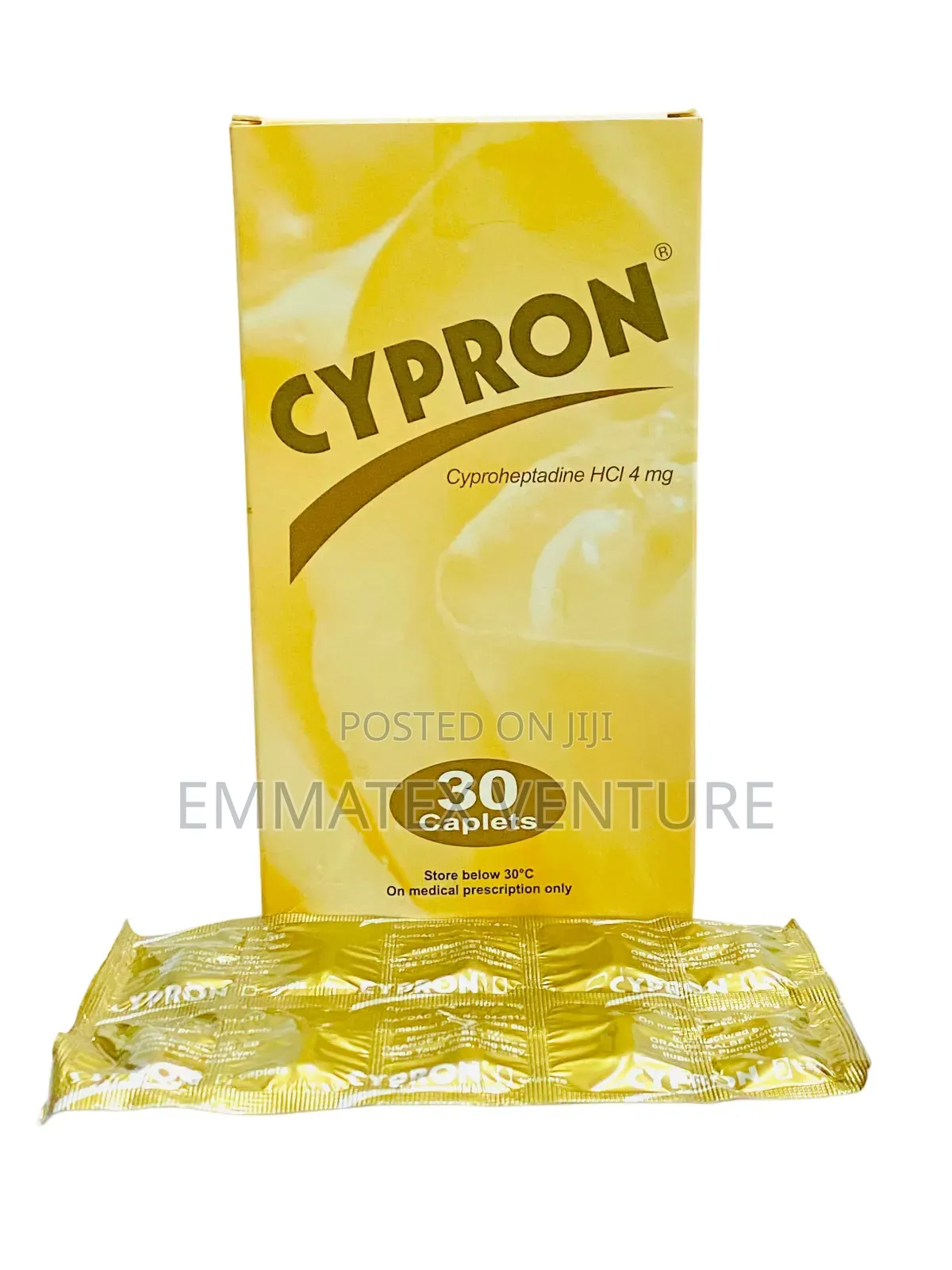 Cypron Caplet (Cyproheptadine) X30