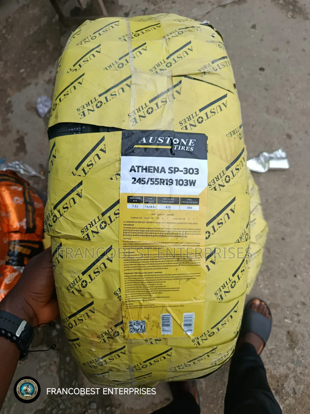 245/55r19 Original Austone Tyre