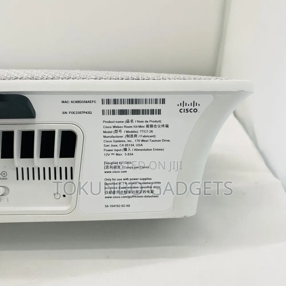 Cisco Webex Room Kit Mini TTC7-26