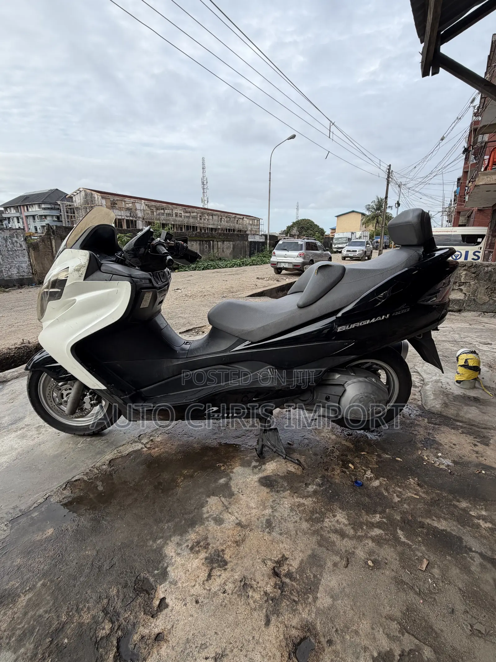 Suzuki Burgman 2016 White