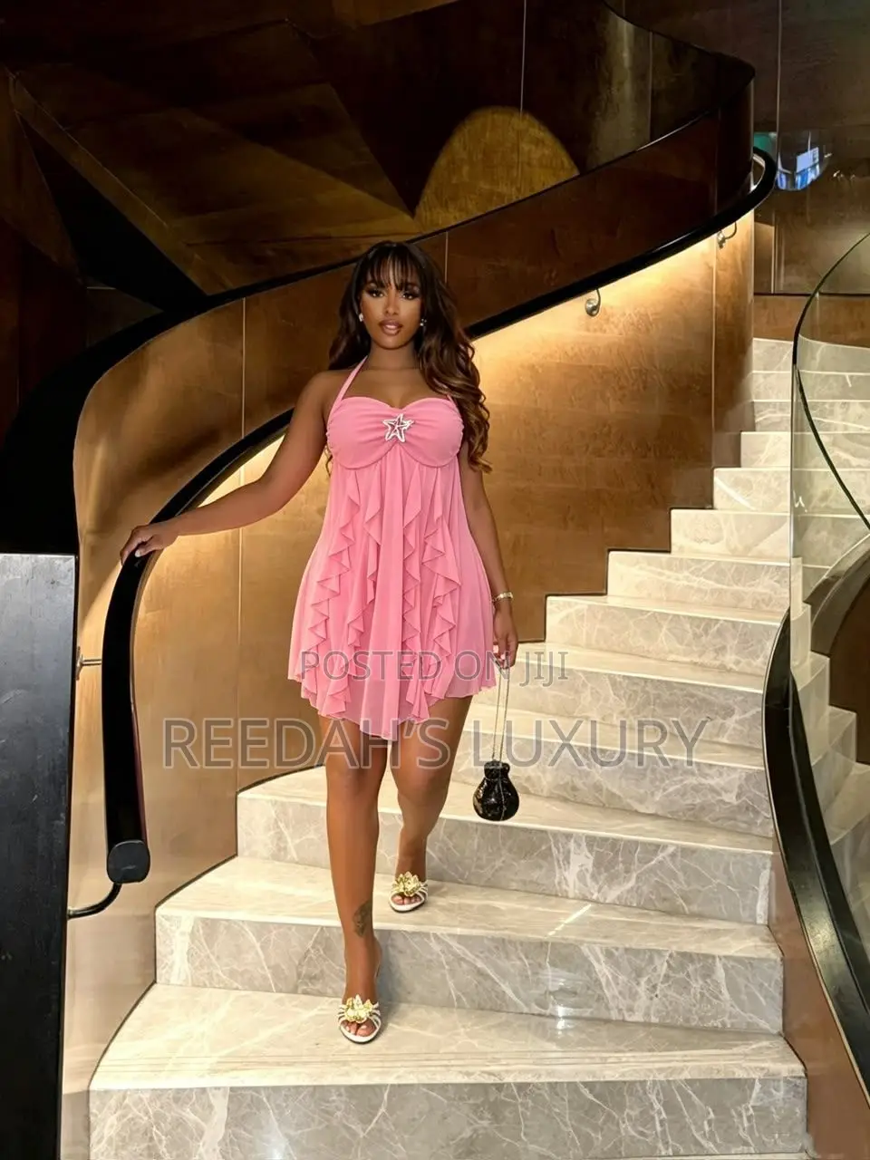 Halter Mini Dress